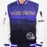 Remix Purple varsity jacket