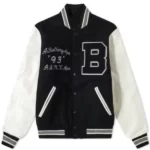 Bathing Ape Black Varsity Jacket