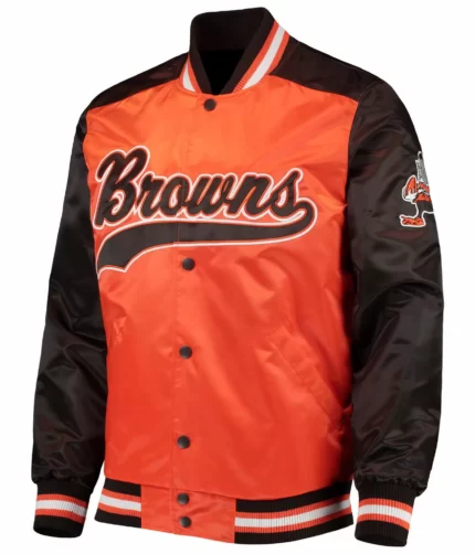 Cleveland Browns Satin Jacket