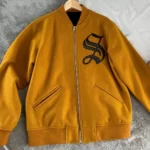 Dark gold Brand jacket