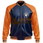 Houston Astros NFL Bomber Leather Jacket