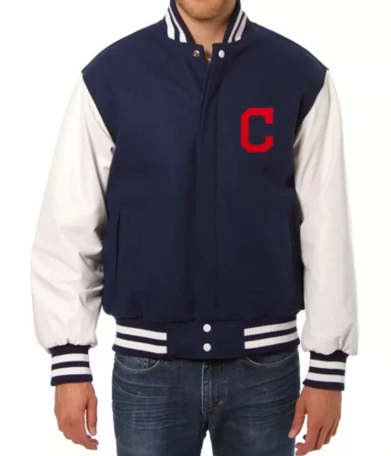 MLB Cleveland Indians Wool Jacket