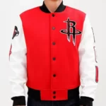 NBA-Houston-Rockets-White-And-Red-Varsity-Jacket-3-600x611