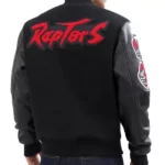NBA-Toronto-Raptors-Black-Varsity-Jacket-3