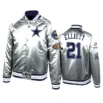 Ezekiel Elliott Silver Jacket