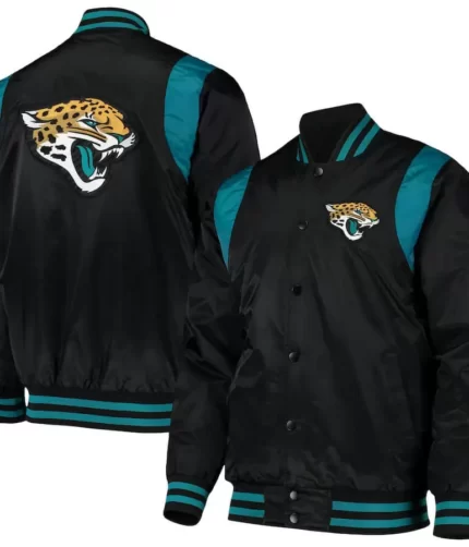NFL Jacksonville Jaguars Prime Time Twill Satin Jacket