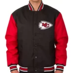 Kansas City Black And Red Textile Jacket