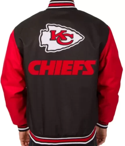 Kansas City Black And Red Textile Jacket