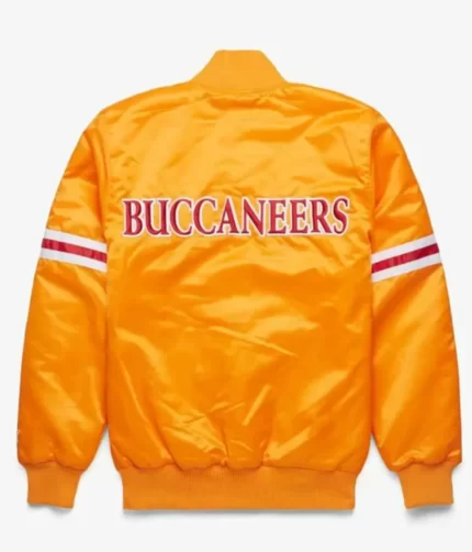 NFL Orange Tampa Bay Buccaneers Satin Jacket