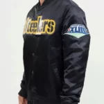 Pittsburgh Steelers black satin jackets