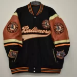 Black Sox Multicolor Varsity Jacket