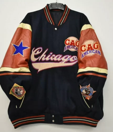American Giants Tricolor Varsity Jacket