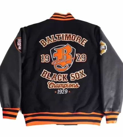 Baltimore Black Sox Baseball Varsity Jacket