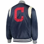 Navy Cleveland Indians Jacket