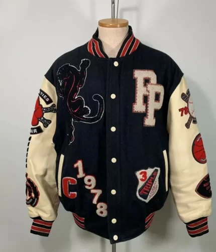 Pelle-Pelle-Panther-Vintage-1978-Varsity-Jacket