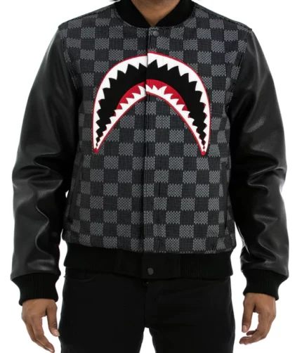 Hudson Outerwear Shark Mouth Black Jacket