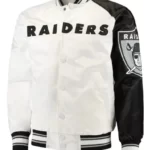 Raiders Black & White Two-Tone jacket