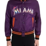Purple Miami Marlins Jacket