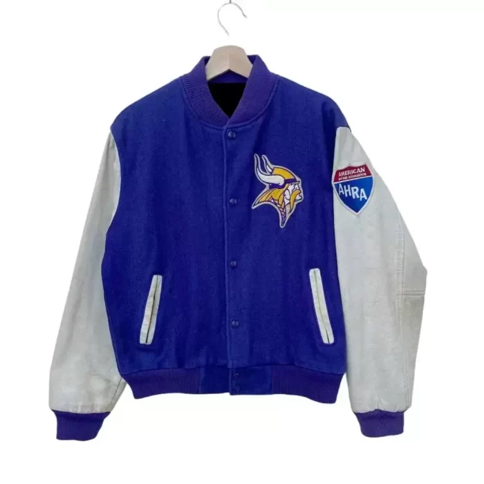 Purple Reign The Vintage Minnesota Vikings Jeff Hamilton Varsity Jacket