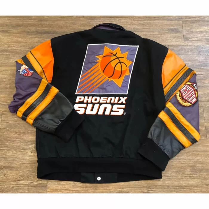 Sunset Glory The Vintage NBA Phoenix Suns Jeff Hamilton Varsity Jacket