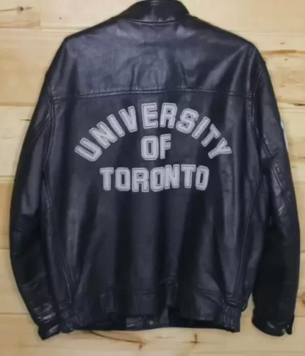 Vintage University of Toronto Argonauts Leather Jacket