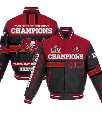 Buccaneers Black LV Champion Jacket