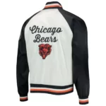 Men’s White Navy Chicago Bears Jacket