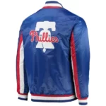 Men’s Philadelphia Phillies Satin Full-Snap Jacket