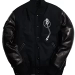 Royal Black Varsity Jacket
