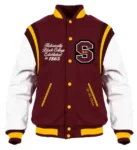 Maroon Shaw University Jacket