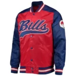 Buffalo Bills Jacket, red and blue jacket , men's jacket