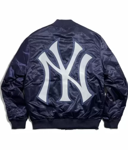 Yankees Mlb Satin Jacket , New York Jacket