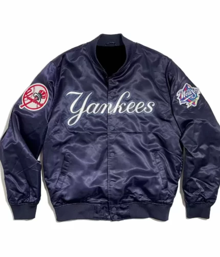 Yankees Mlb Satin Jacket , New York Jacket