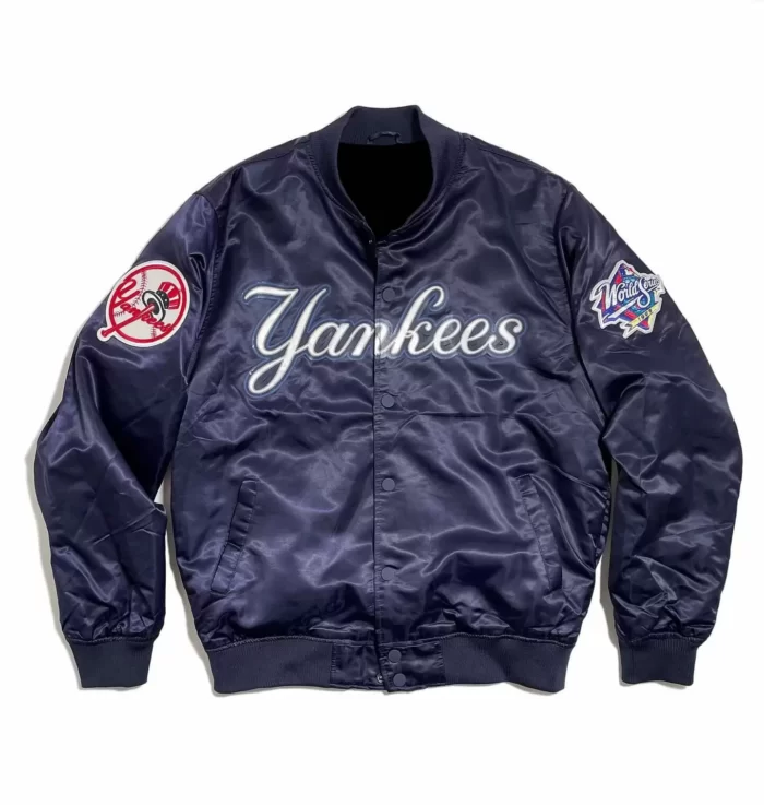 Yankees Mlb Satin Jacket , New York Jacket