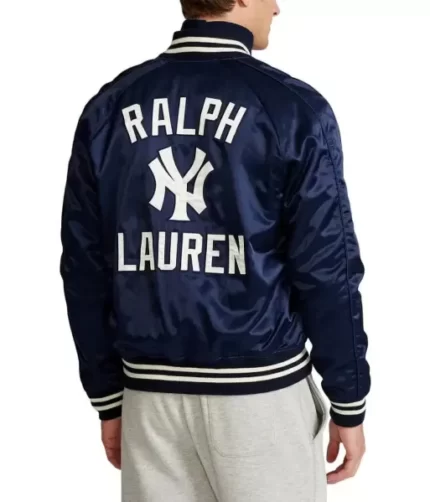 Yankees Polo Blue Jacket , Ralph Lauren Jacket
