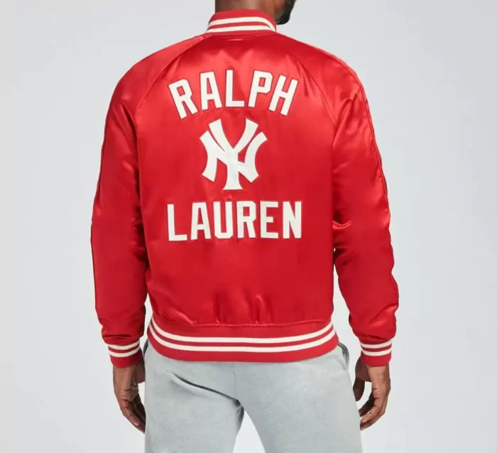 Yankees Polo Red Jacket , ralph lauren jacket , varsity jacket