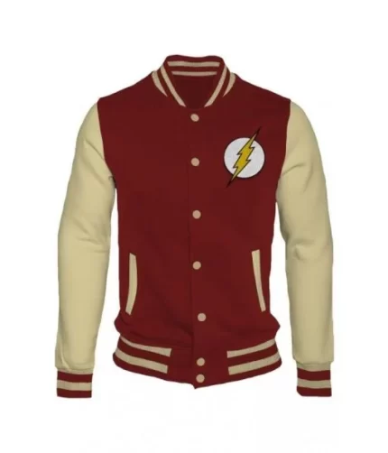 Superhero-Themed Varsity Jacket