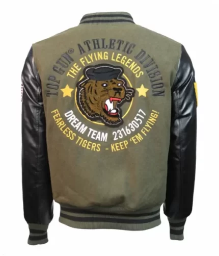 Top Gun Tiger Varsity Jacket