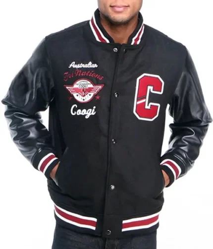 Coogi Tri Nations Jacket , Varsity Jacket