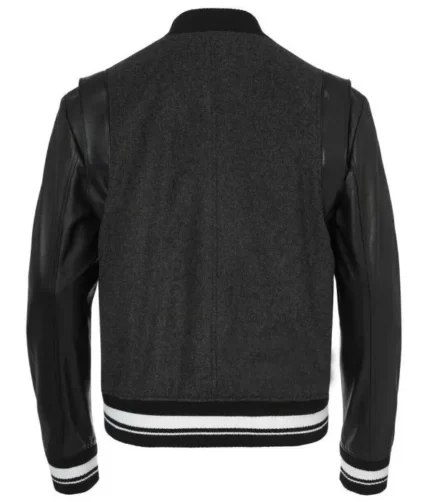 Free Love Black Varsity Jacket