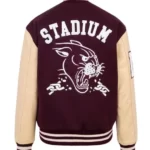 Stadium Panther Burgundy and Varsity Jacket