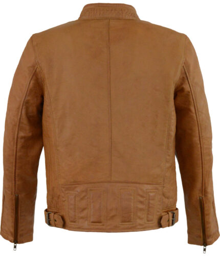 Stand Up Collar Jacket, Leather Jacket