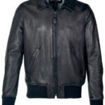 Waxy Lambskin Club Jacket , Leather Jacket , Lamb Skin Jacket