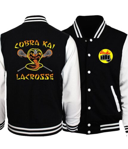Karate Kid Baseball uniform Jacket, Cobra Kai Jacket, Varsity Jacket, Baseball Jacket