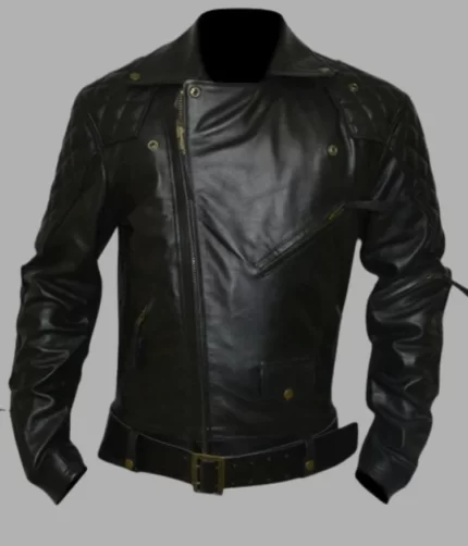 Motorbike Columbia Quilted Jacket, Leather Jacket, Biker Jacket