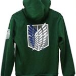 Green Attack on Titan Hoodies Jacket, Hoddie, Attack On Titan Jacket