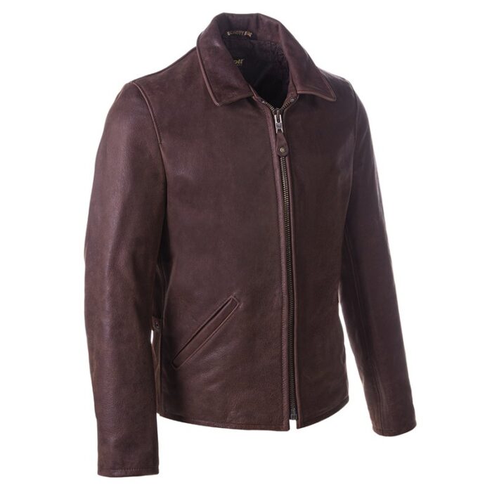 Waxy Buffalo Leather Jacket , Leather Jacket