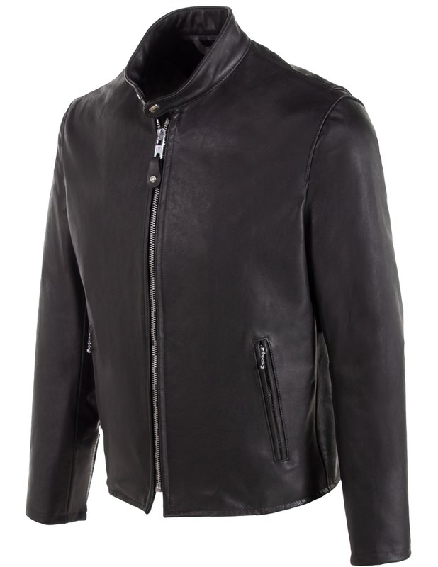 Schott Retro Racer Jacket , Leather Jacket