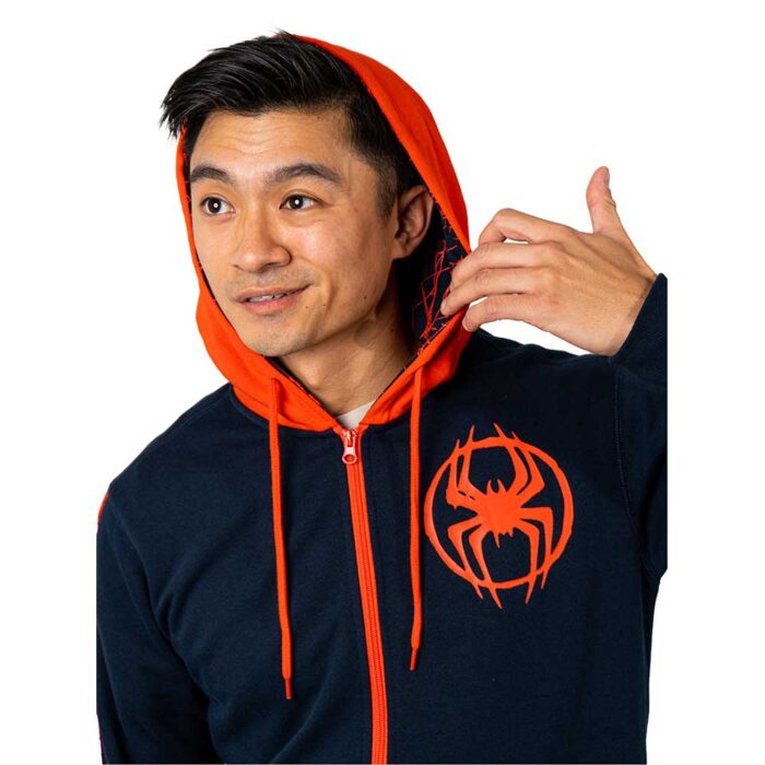 Morales Marvel Spider Hoodie, miles moralse, hoodie
