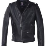Cafecto Hybrid Racer Jacket , Leather Jacket